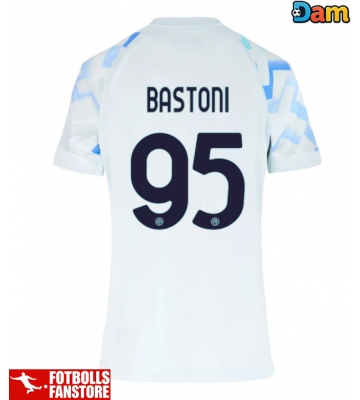 Inter Milan Alessandro Bastoni #95 Bortatröja Dam 2025-26 Kortärmad